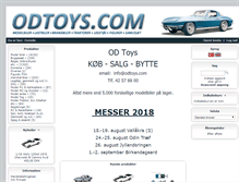 Tablet Screenshot of odtoys.com